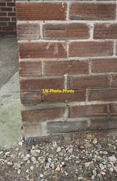 Photo 6"x4" Benchmark on 'Wilson House', Grange Road Newark-on-Trent c2016