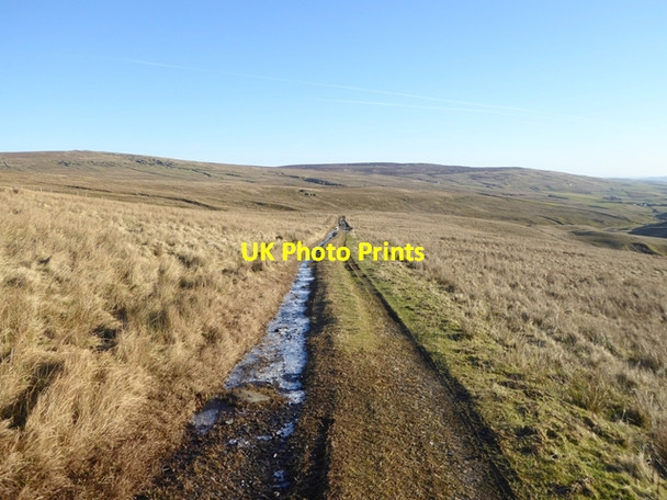 Photo 6"x4" Track at Spitley Tongue Harwood\/NY8233 c2017