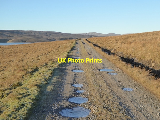 Photo 6"x4" Track near Cow Green Harwood\/NY8233 c2017