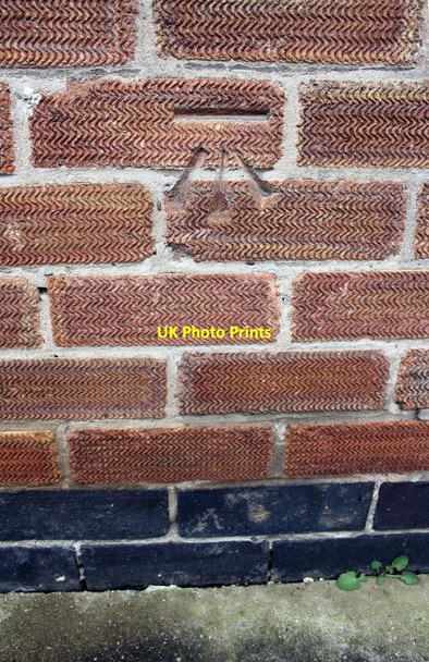 Photo 6"x4" Benchmark on #22 Trinity Road Newark-on-Trent c2016
