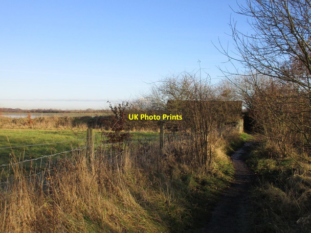 Photo 6"x4" Path and the Main Hide Cold Hiendley c2017