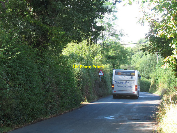 Photo 6"x4" 360 bus towards Exeter Bridfordmills c2016