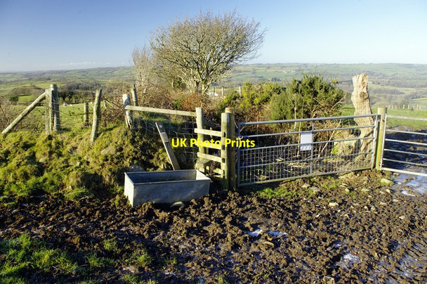 Photo 6"x4" Walker-unfriendly Carmarthenshire Aber-Gi\u00e2r c2017