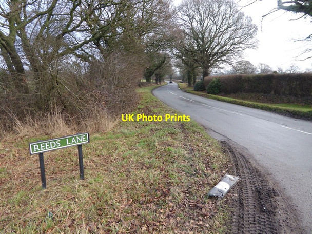 Photo 6"x4" The western end of Reed's Lane High Cross\/TQ2417 c2017