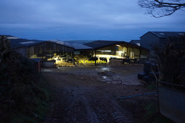 Photo 6"x4" Beacon Farm on Beacon Brow Road Burniston c2017