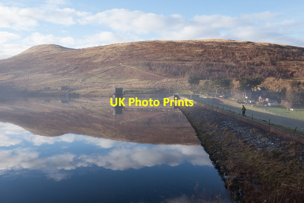 Photo 6"x4" Glensherup dam Glendevon\/NN9904 c2017