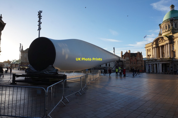 Photo 6"x4" 75 metre Wind Turbine Blade Kingston upon Hull c2017