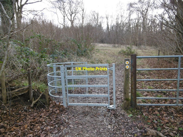Photo 6"x4" Wilton, kissing gate Crofton\/SU2662 c2017