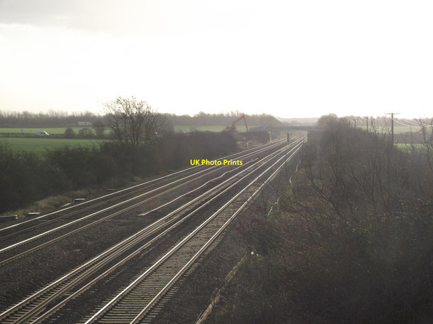 Photo 6"x4" Midland Main Line railway Cossington\/SK6013 c2017