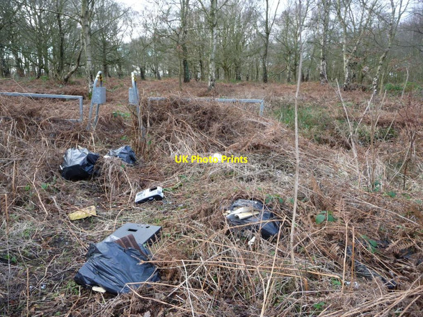 Photo 6"x4" Flytipping at Houghton Common Grimethorpe c2017