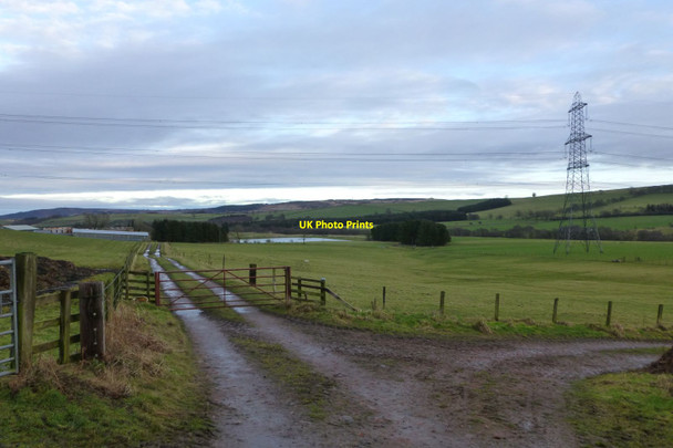 Photo 6"x4" Track to Thrunton Red House Thrunton c2017