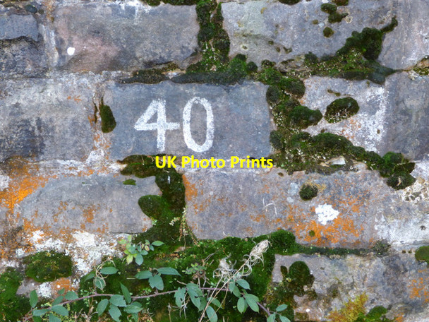 Photo 6"x4" Bridge Number 40 Langbank\/NS3873 c2017