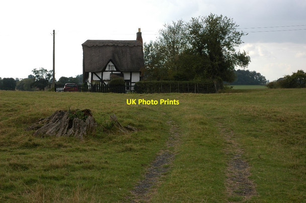 Photo 6"x4" Cobweb Cottage Churchill\/SO9253 c2007