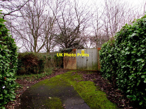 Photo 6"x4" Tirley Close electricity substation, Quedgeley Lower Rea c2017