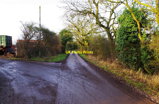 Photo 6"x4" Private road to a farm, near Forhill, Worcs Forhill c2016