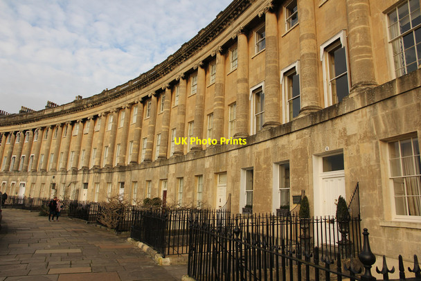 Photo 6"x4" Royal Crescent Bath\/ST7464 c2017