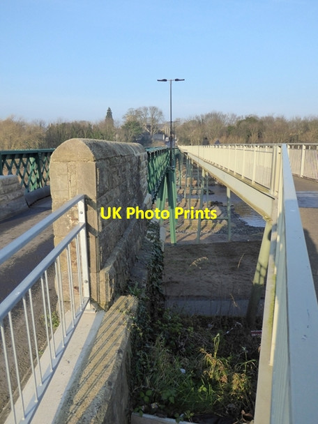 Photo 6"x4" The bridges at Ovingham Prudhoe c2017
