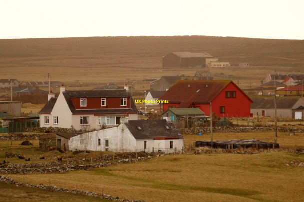 Photo 6"x4" Houses at Baliasta, Baltasound Baliasta\/HP6009 c2017