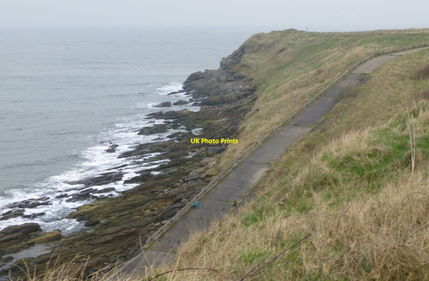 Photo 6"x4" Crag Point Seaton Sluice c2017