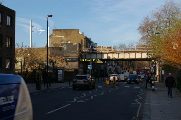 Photo 6"x4" Railway bridge, Highgate Road Camden Town c2017