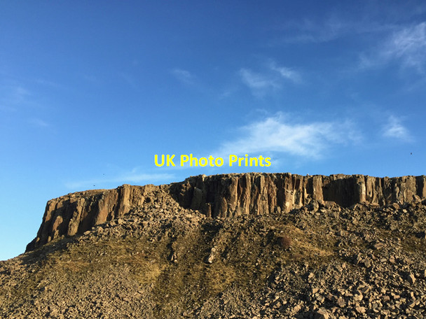Photo 6"x4" West face of Creagan Iar Heribusta c2017