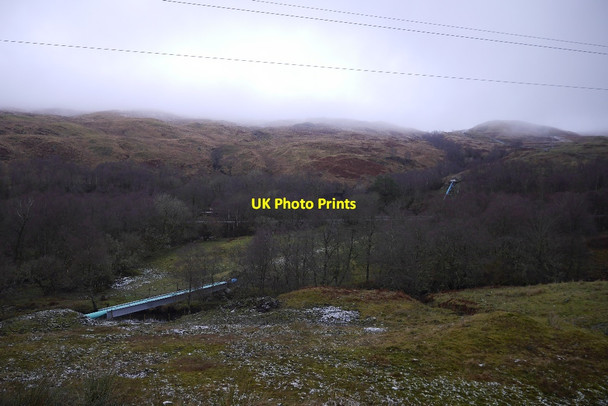 Photo 6"x4" Penstock, Glen Falloch River Falloch\/NN3521 c2017