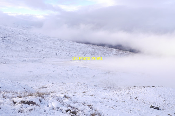 Photo 6"x4" Allt Andoran and the new road Allt Andoran c2017