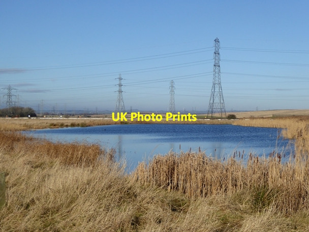 Photo 6"x4" A corner of the Main Lake at RSPB Saltholme Bird Reserve Cowpen Bewley c2017 P1