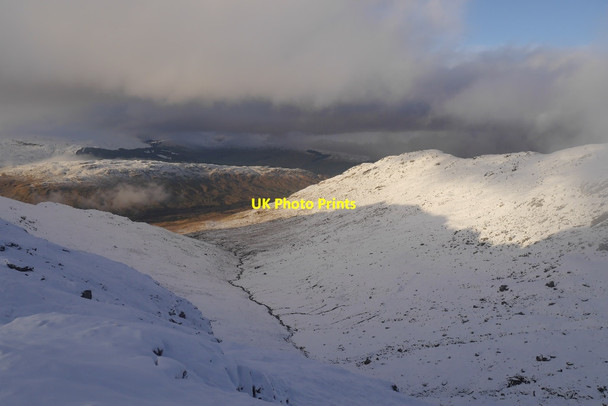 Photo 6"x4" Coire Andoran Stob Glas\/NN3619 c2017