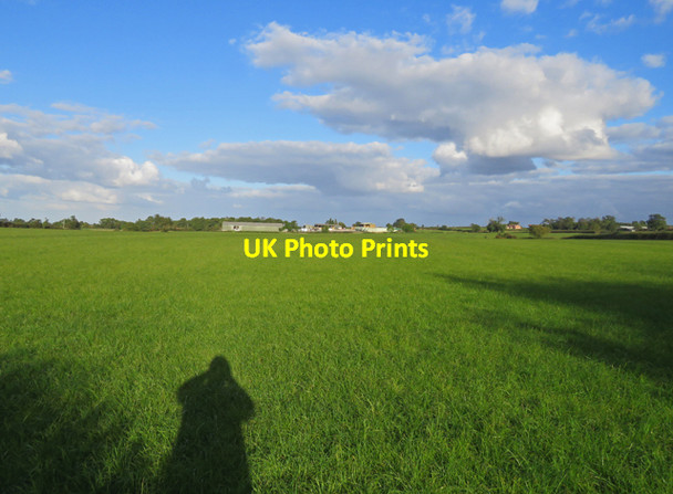 Photo 6"x4" Footpath towards Vale View Equestrian Old Dalby c2016