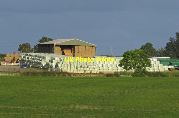 Photo 6"x4" Haylage at Vale View Farm Old Dalby c2016