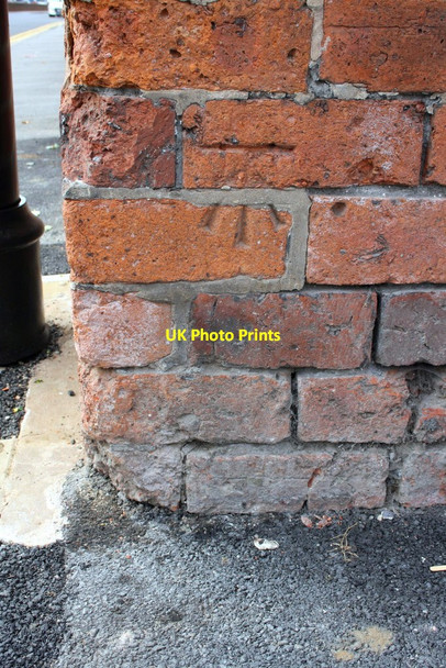 Photo 6"x4" Benchmark on #97 Water Lane Leeds\/SE3034 c2016