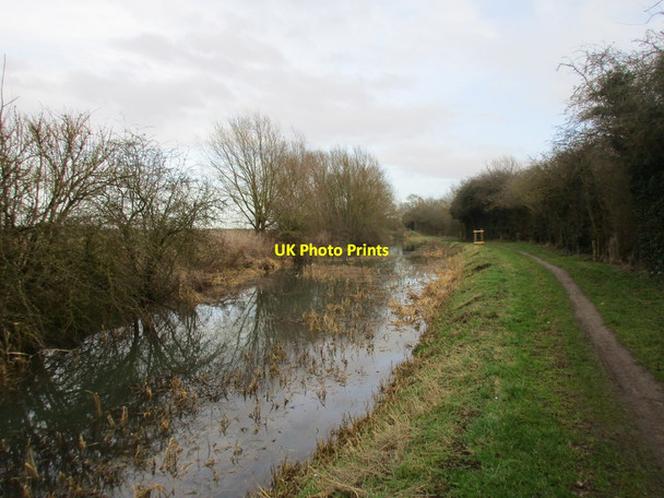 Photo 6"x4" The Grantham Canal east of Hollygate Bridge Cotgrave c2017