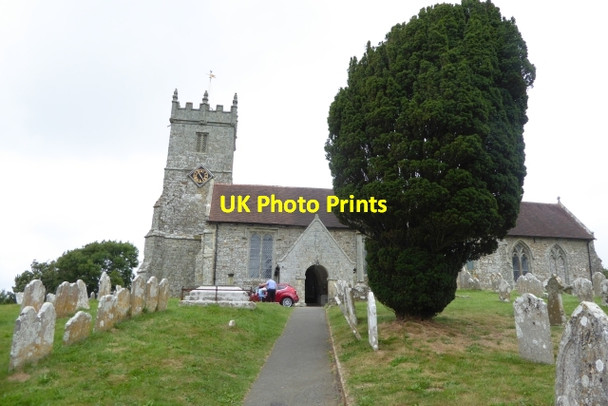 Photo 6"x4" Godshill Church Godshill\/SZ5281 c2016