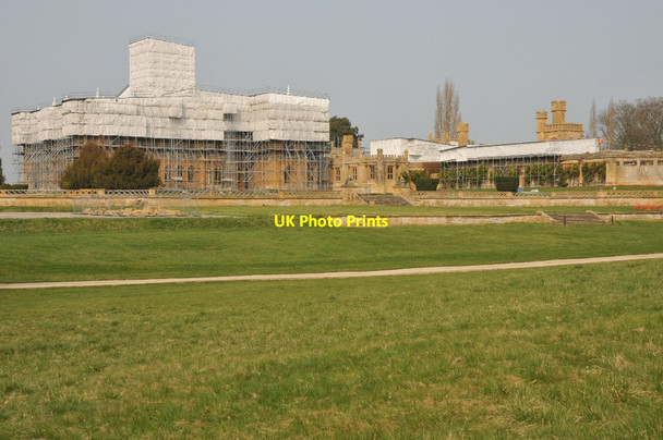 Photo 6"x4" Toddington Manor under restoration Toddington\/SP0332 c2011
