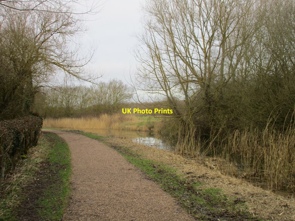 Photo 6"x4" The Grantham Canal in Cotgrave Country Park Cotgrave c2017
