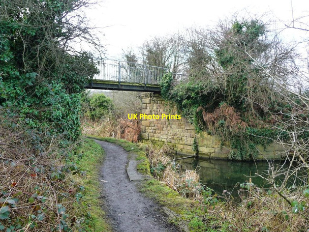 Photo 6"x4" Intake Bridge, Elsecar Branch, Dearne & Dove Canal Brampton\/SE4101 c2017