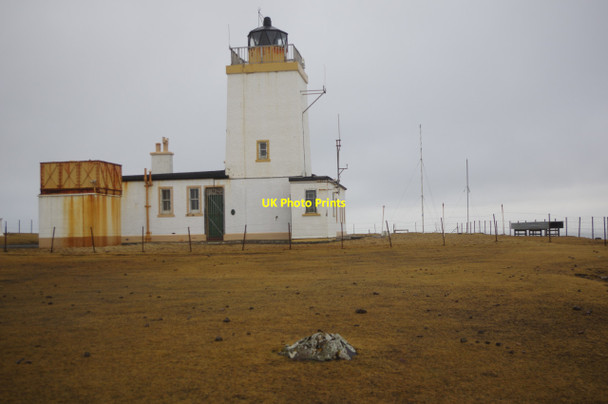 Photo 6"x4" Esha Ness Lighthouse West Heogaland c2017