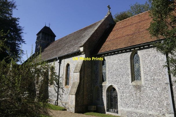 Photo 6"x4" South Side of All Saints Hinton Ampner c2016