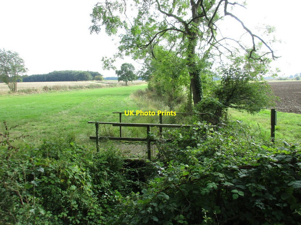Photo 6"x4" Bridge on a permissive bridleway Irnham c2016