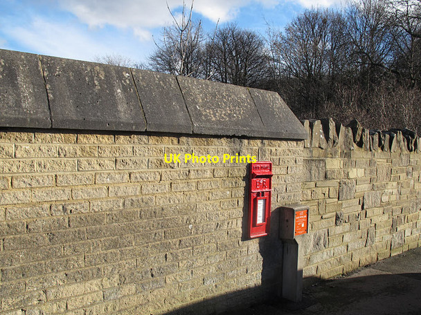 Photo 6"x4" Pollard Lane railway bridge - postbox Horsforth c2017