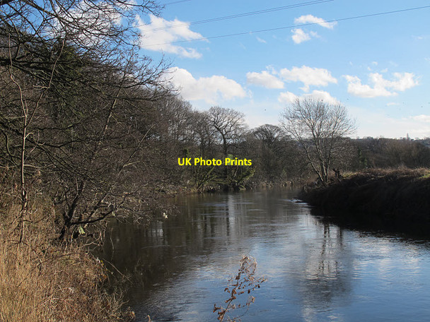 Photo 6"x4" Bend on the river Aire Horsforth c2017