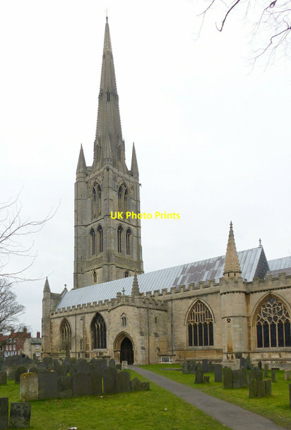 Photo 6"x4" Church of St Wulfram, Grantham Grantham c2017
