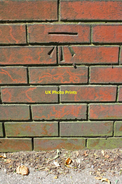 Photo 6"x4" Benchmark on wall beside steps from North Street Leeds\/SE3034 c2016