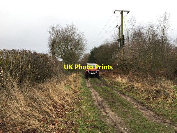 Photo 6"x4" Green Mile Lane Ranby\/SK6580 c2017