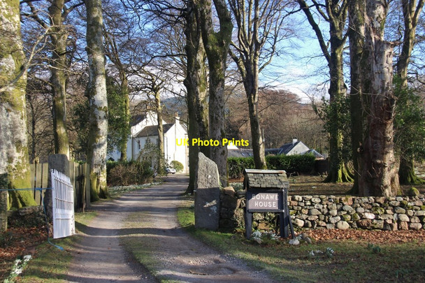 Photo 6"x4" Entrance to Bonawe House Brochroy c2017