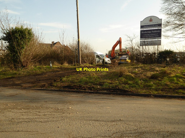 Photo 6"x4" Work begins on this construction site Church End\/SO8936 c2017