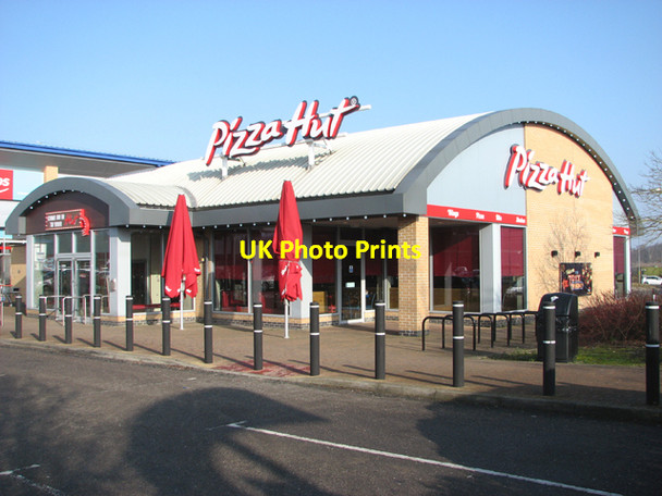 Photo 6"x4" Pizza Hut on the Longwater Retail Park Costessey Park c2017