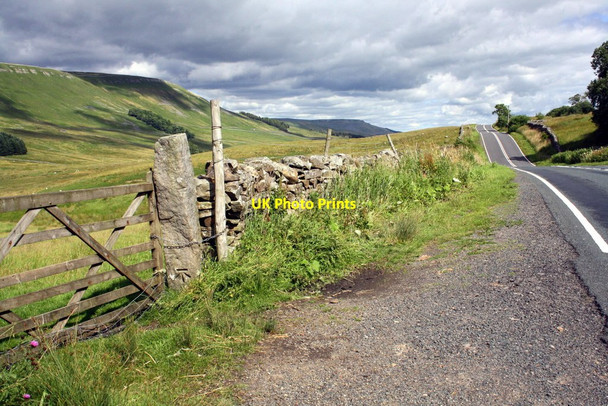 Photo 6"x4" Field gateway from A684 opposite Moorland Cottage Garsdale Head c2016