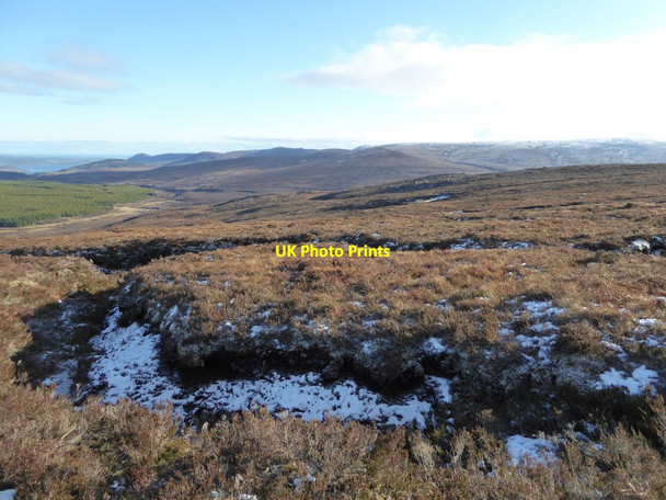 Photo 6"x4" Snowy peat hag, Carn na h-Uigeig Carn na h-Uigeig c2017